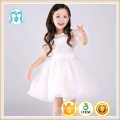 Belle fille blanche princesse robes dernière robe design pour fille fleur déguisements costumes enfants robe fleur